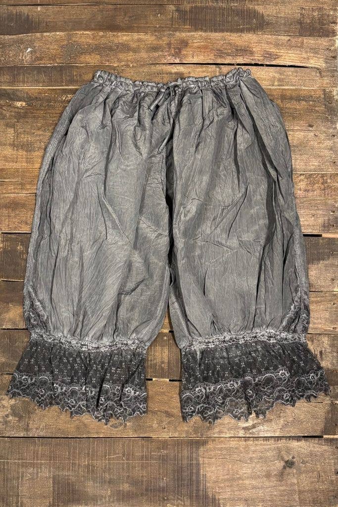 Alluring Romance Bloomers - Charcoal: ONE SIZE
