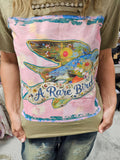 A Rare Birdie Tattered Tee : Lxl