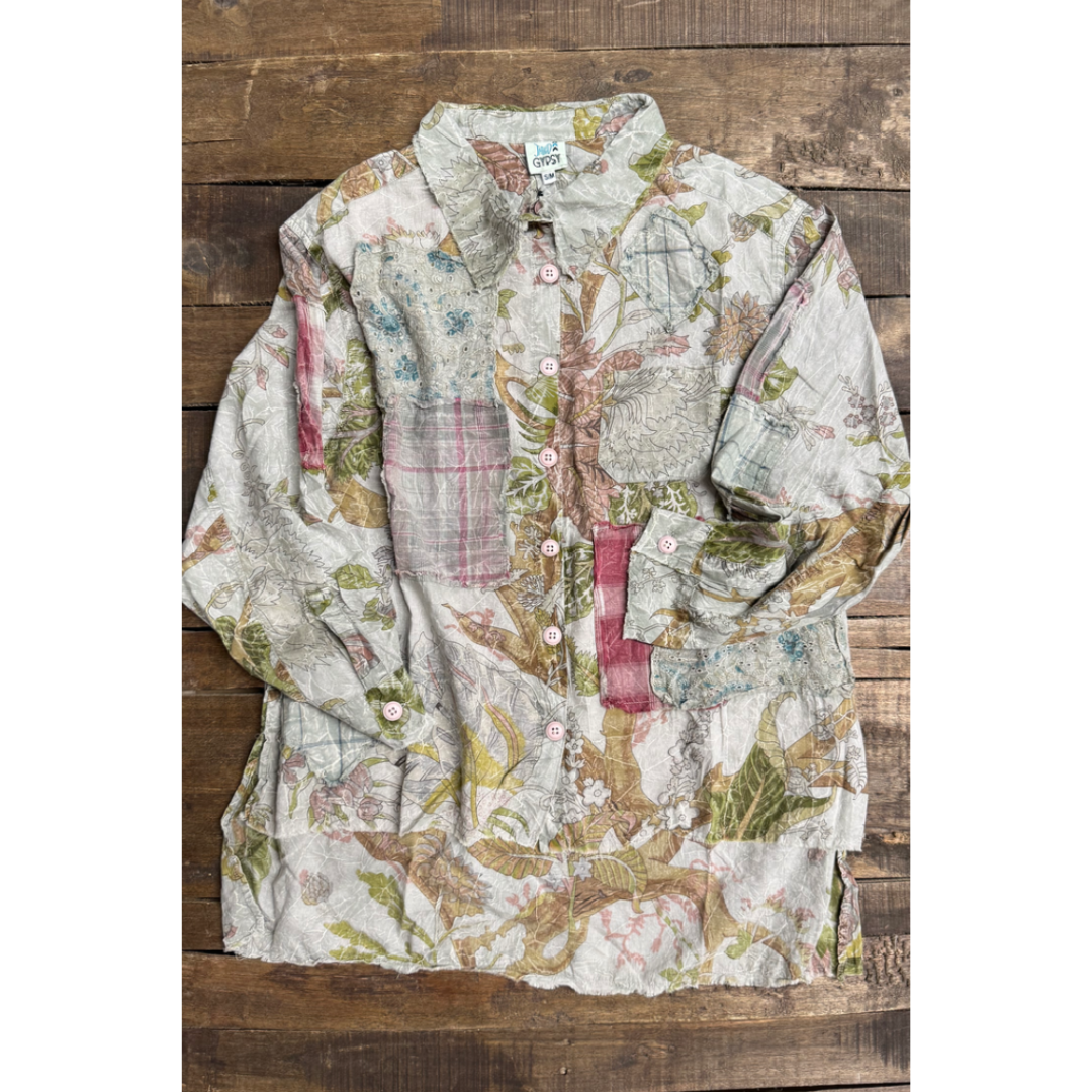 Enchanted Fields Top - Ash: S/M