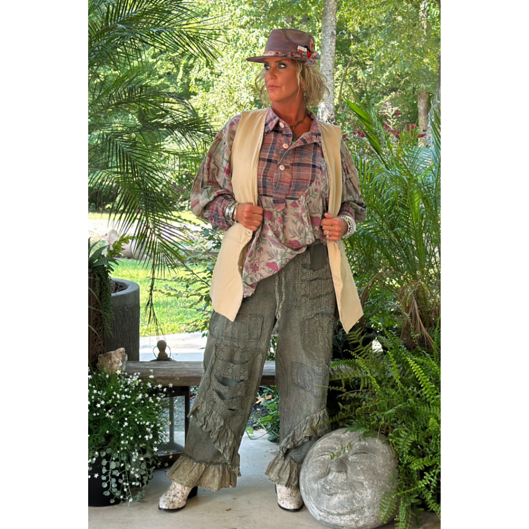 Breezy Walks Pants - Moss: S/M