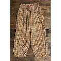 Playful Days Pants - Chocolate Plaid: ONE SIZE