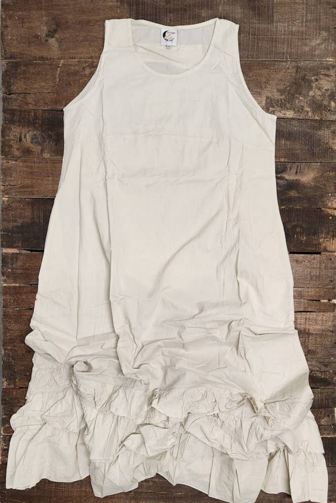 Create Change Dress & Overlay - Parchment: L/XL