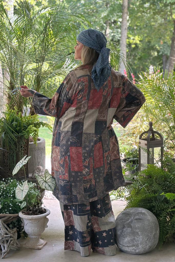 Stars and Stripes Forever Duster: One Size