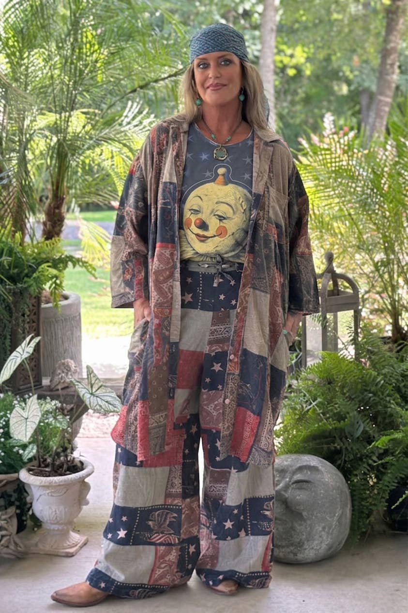 Stars and Stripes Forever Duster: One Size