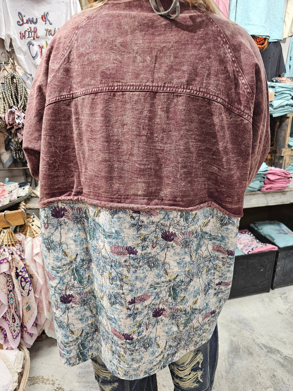 Lavender Outlaw Jacket: Lxl