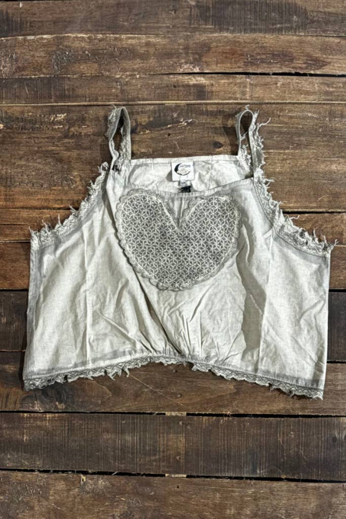 Always In My Heart Tank - Dark Taupe: L/XL