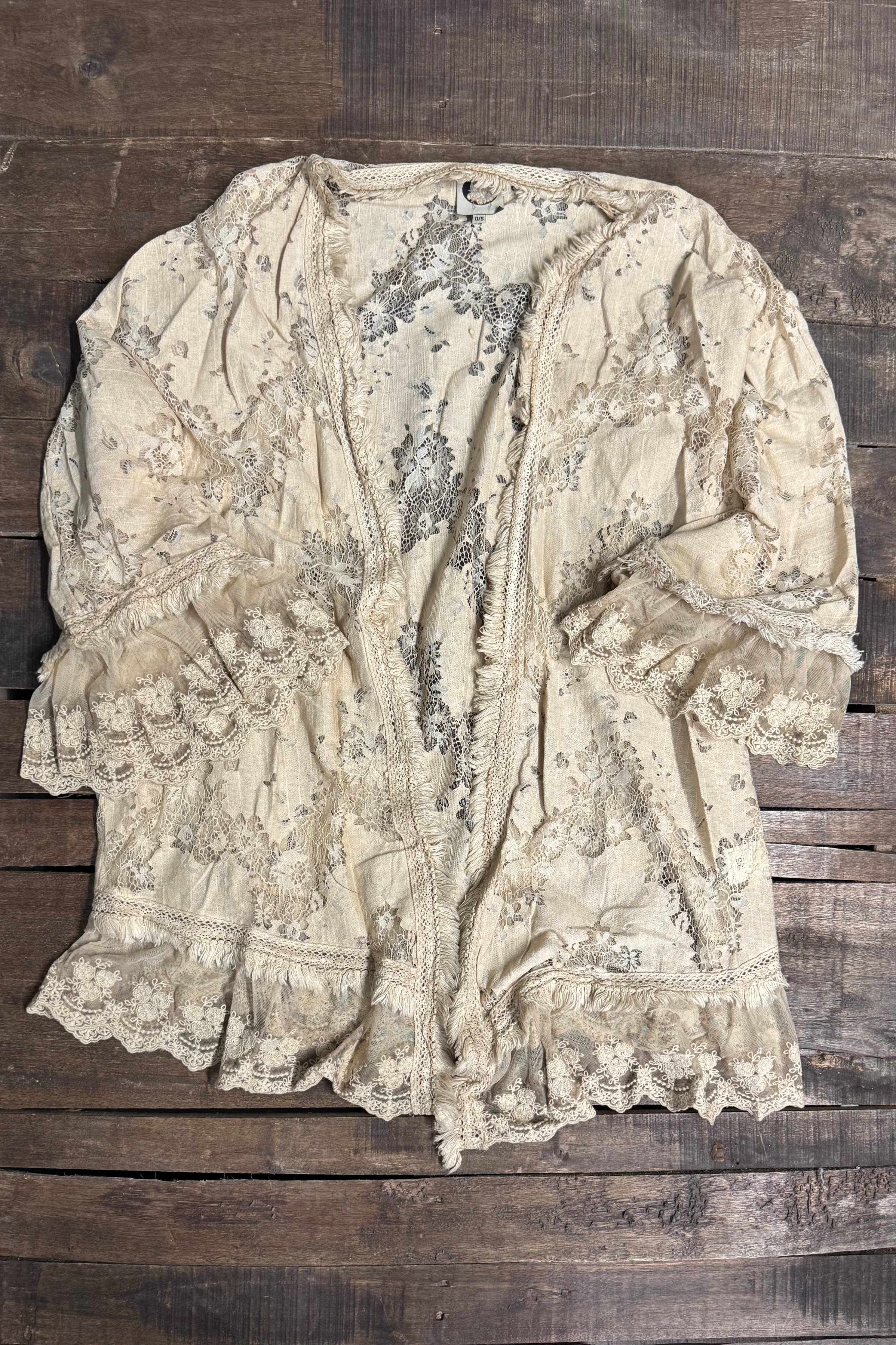 Enchanted Meadows Kimono: One Size