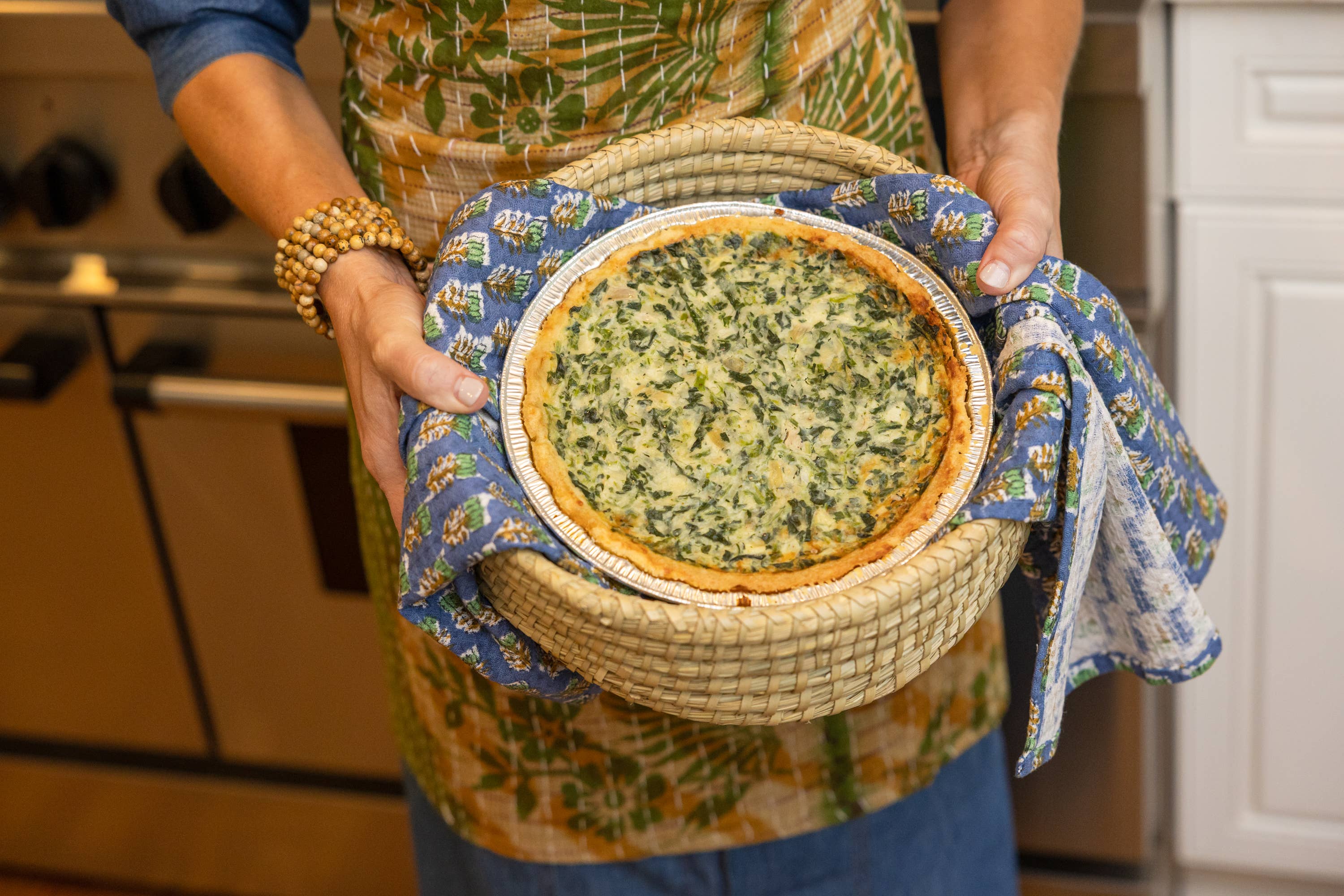 Kantha Patchwork Sari Apron