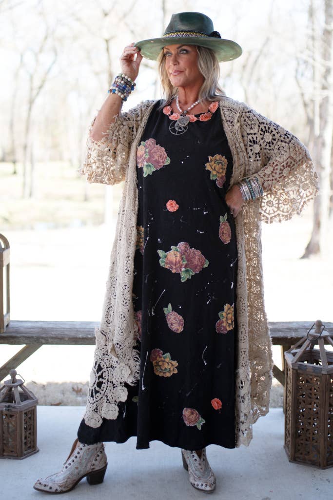 Midnight Walks Dress: ONE SIZE